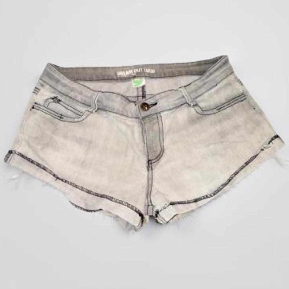 Selena Gomez Women's Gray Jean Shorts